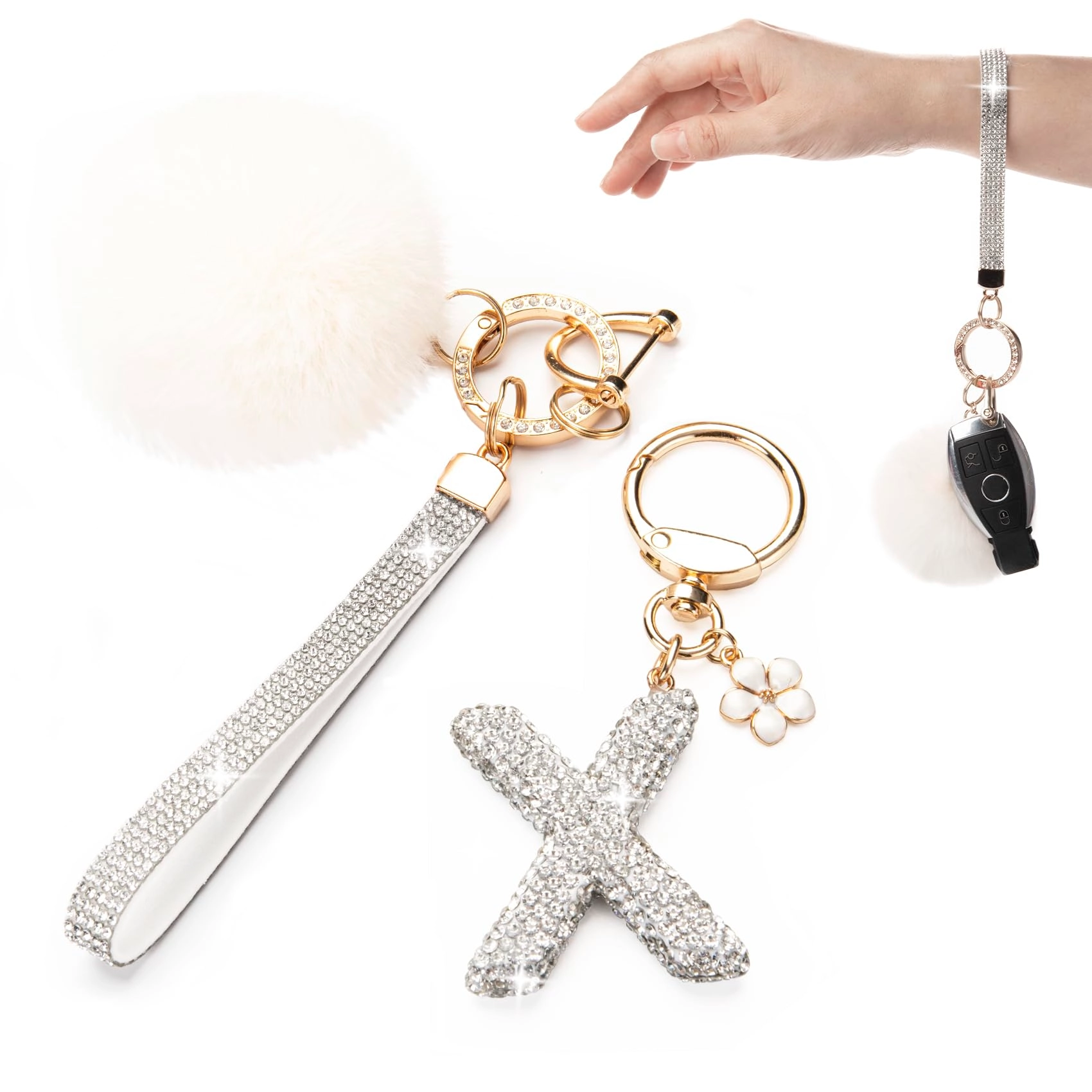 Initial Keychain - Letter