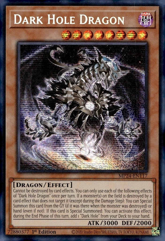 Yu-Gi-Oh! Anime Dark Hole Dragon MP24-EN117 - 1st Edition