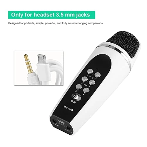 Voice Changer Microphone 3.5mm-Mini-Jack Microphone