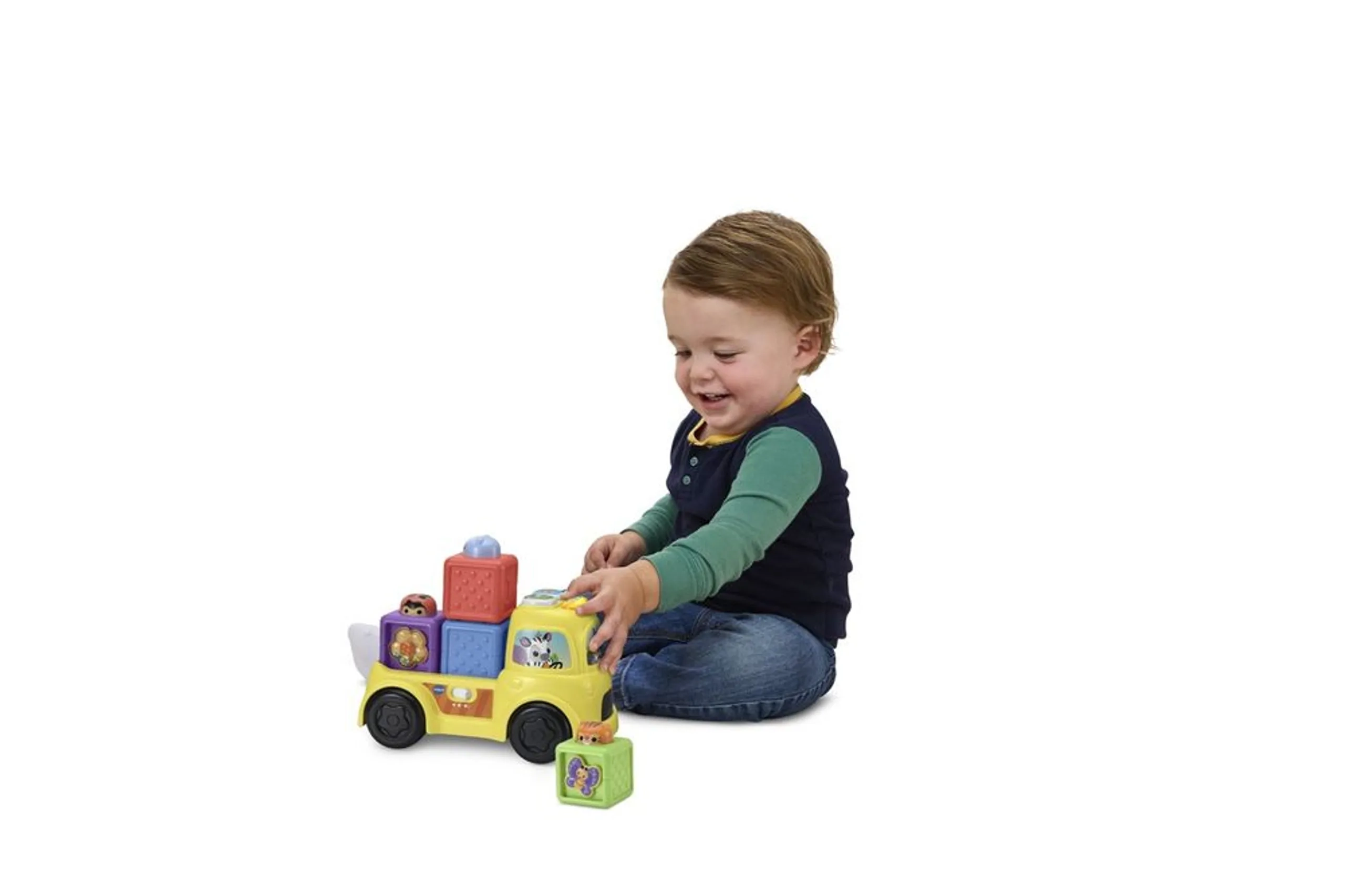 Pop A Block Truck - 6 months+ 4 pieces