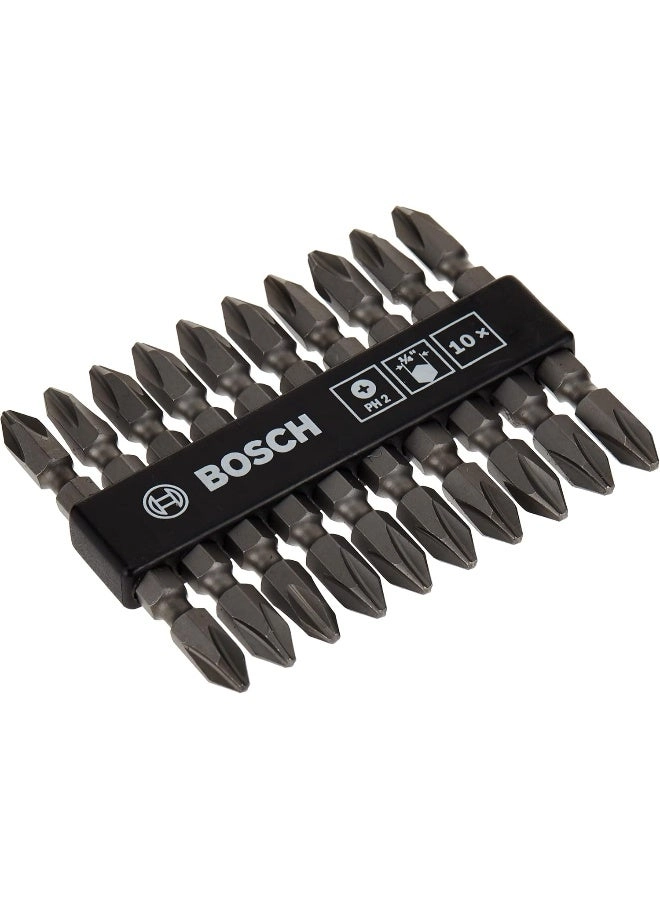 Double Ended Bit Set - 10 Pieces 65 Mm
