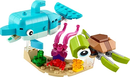 Creator 3in1 Dolphin and Turtle (31128) - Ages 6+