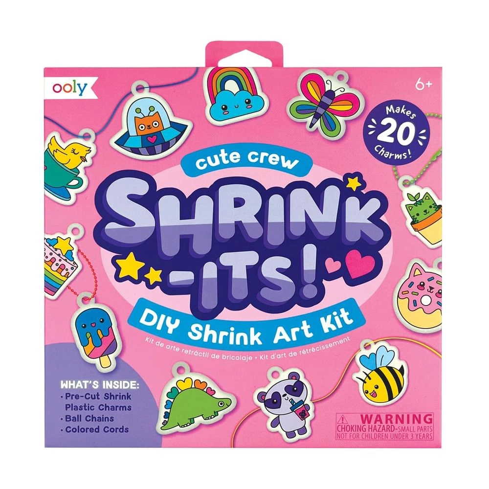 Shrink-Its! D.I.Y. Shrink Art Kit - 6+ years 20 pieces