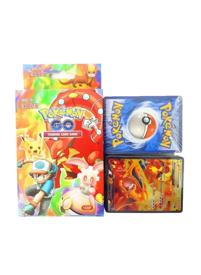 Pokemon Ex Gx Trading Card Game - English 100pcs
