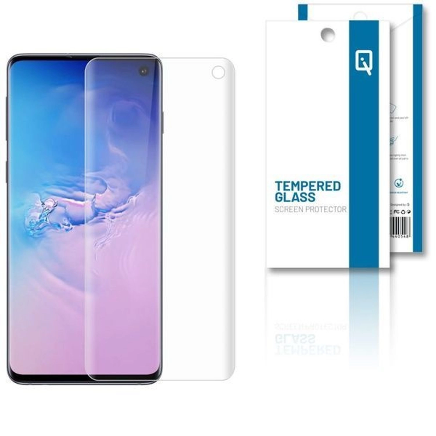 IQ Clear Tempered Glass Screen Protector For Galaxy S10 Plus