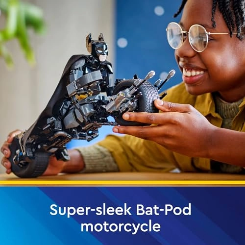 Batman Construction Figure & the Bat-Pod Bike (76273) - The Dark Knight