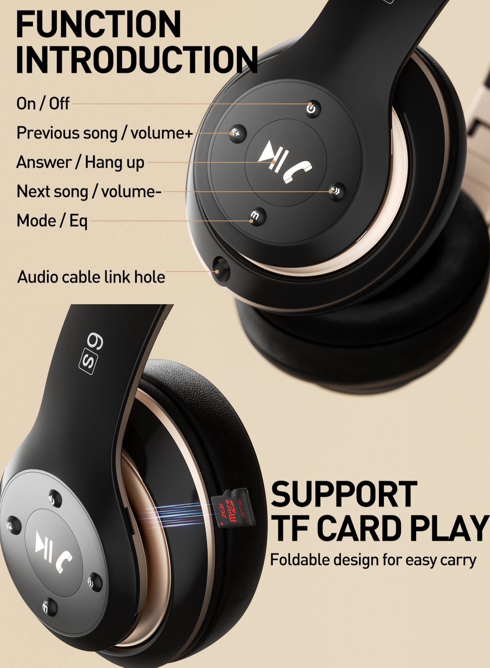 6S Wireless Headphone