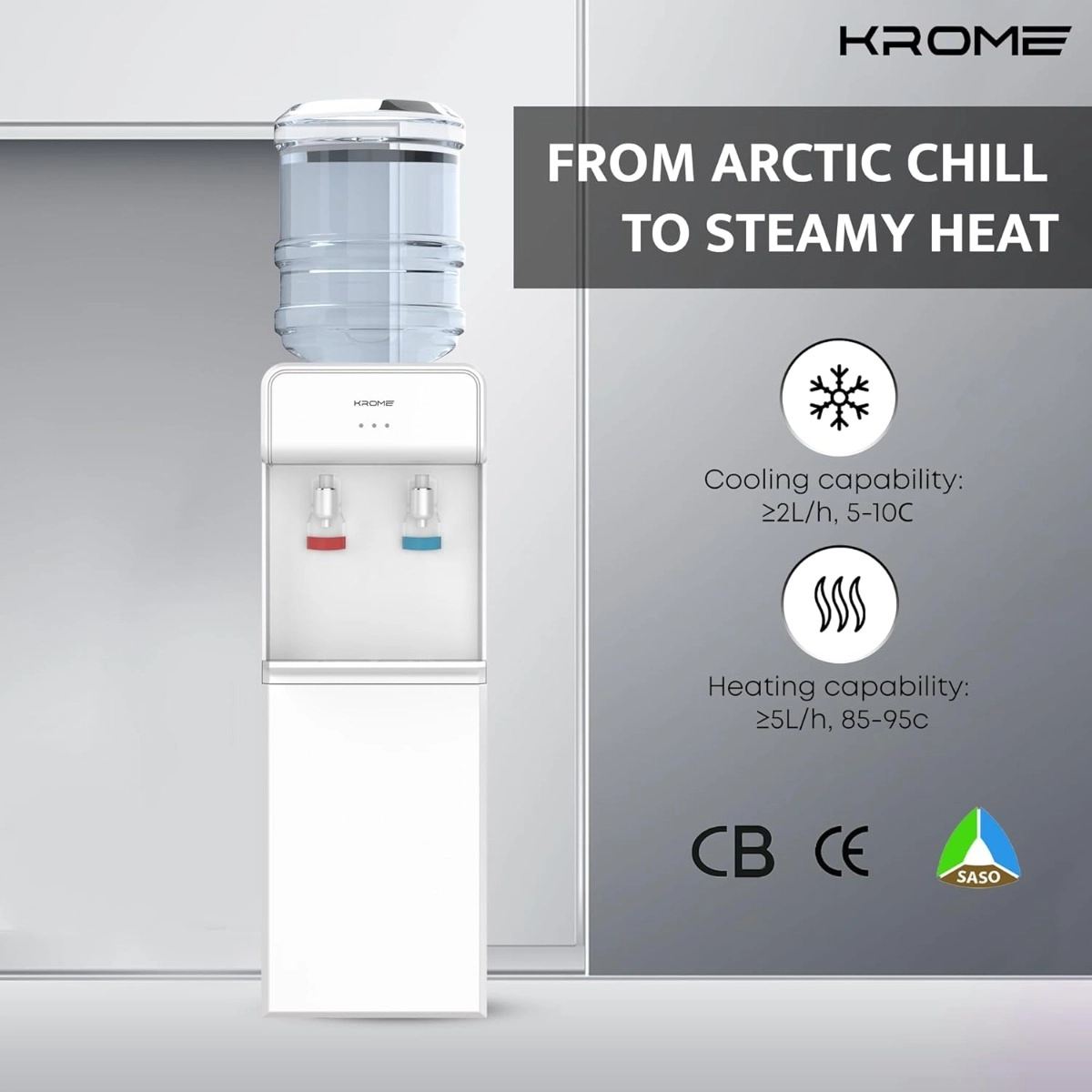 WATER DISPENSER TOPLOAD - 2 TAP