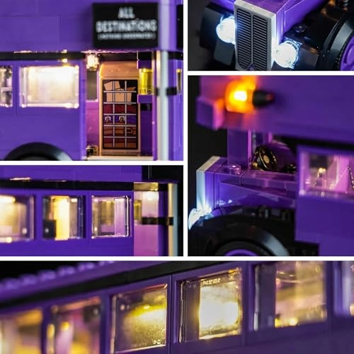 Lighting Kit 76446 - ABS for LEGO Knight Bus Adventure 76446