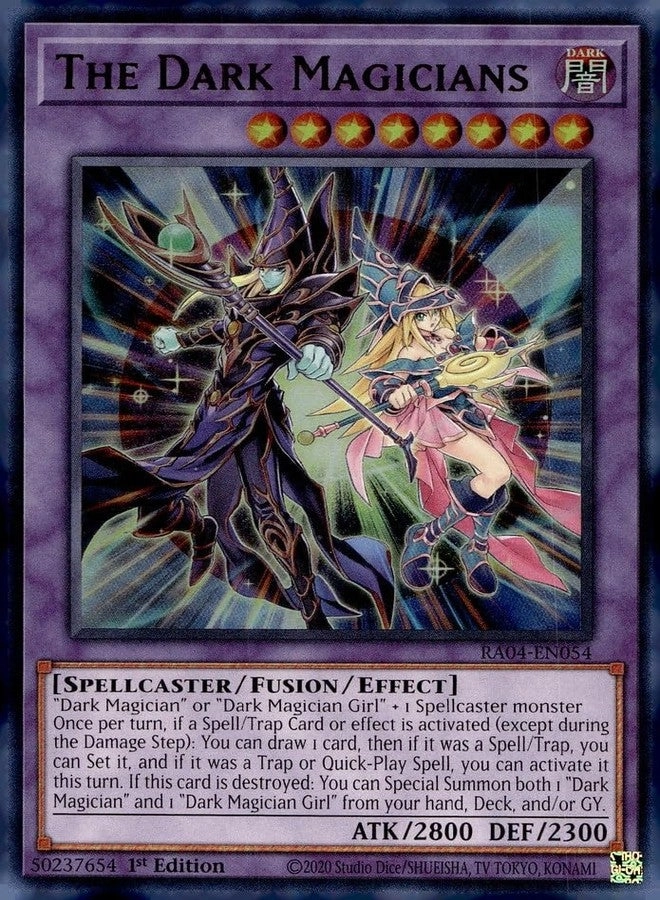 Yu-Gi-Oh! The Dark Magicians RA04-EN054 - 1pcs 1st Edition