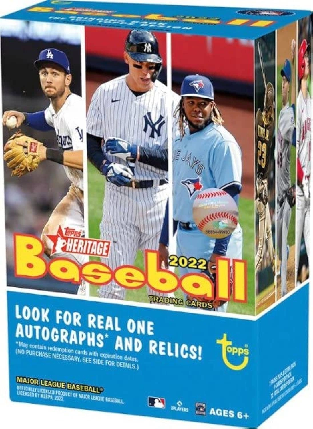 Topps 2022 Heritage Blaster - Baseball 72pcs