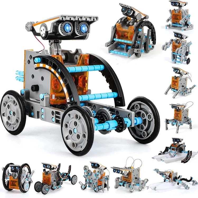 Solar Robot Kit Robotics - 8 years+ 12 pieces