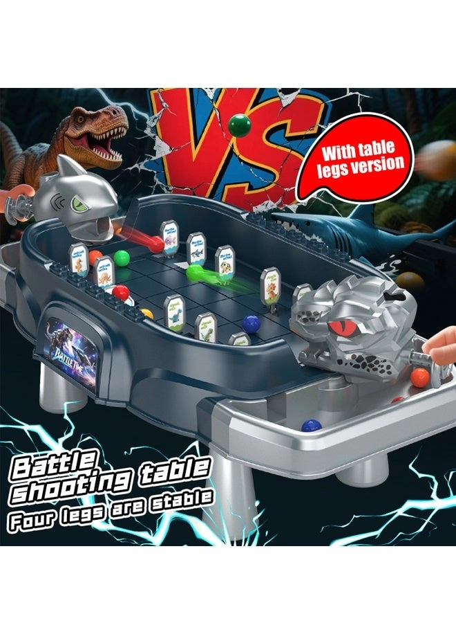 Dinosaur vs Shark Battle Plate