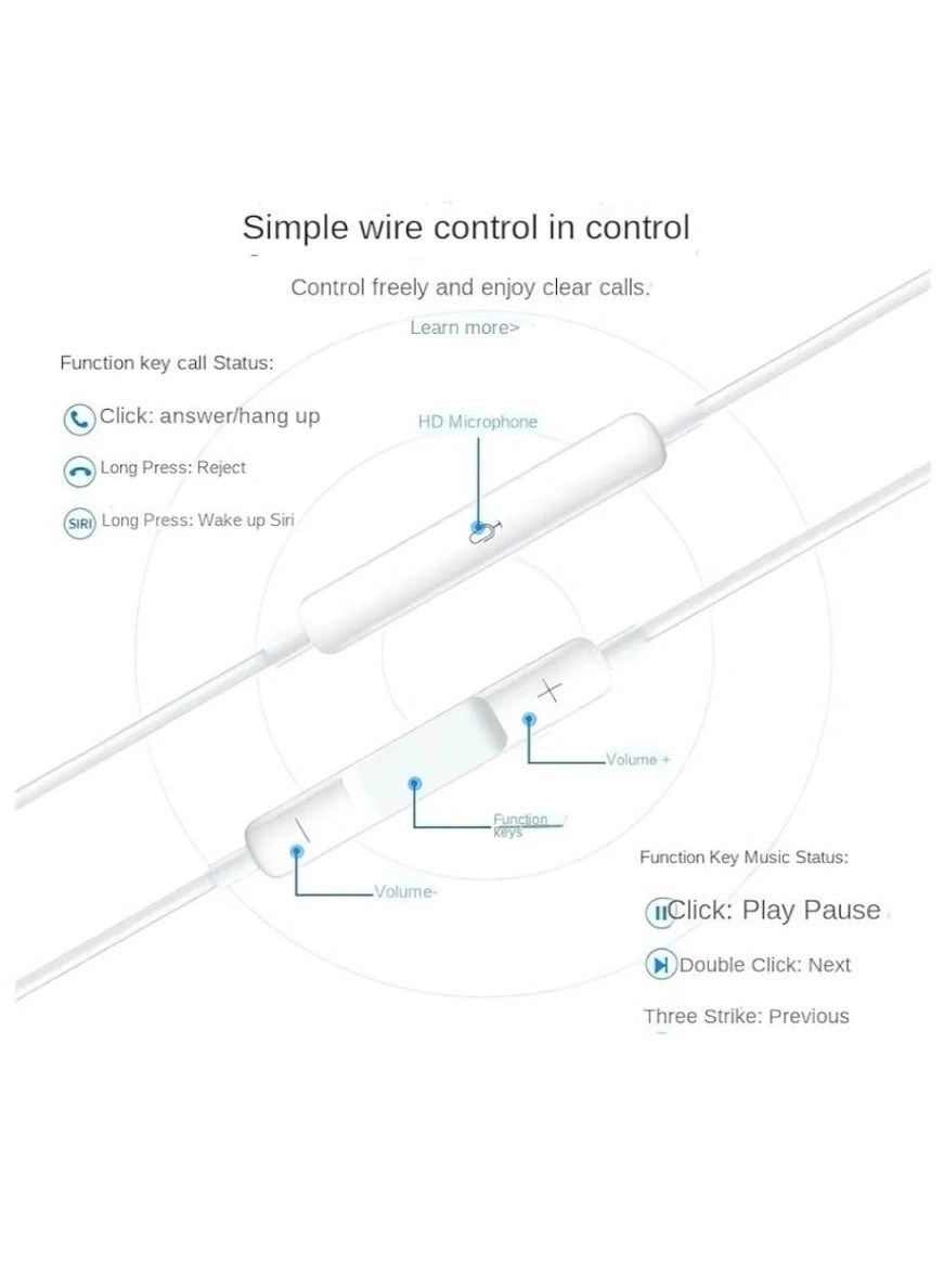 Wired Earbuds Wired Earbud