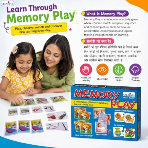 Memory Play - 3 years and up