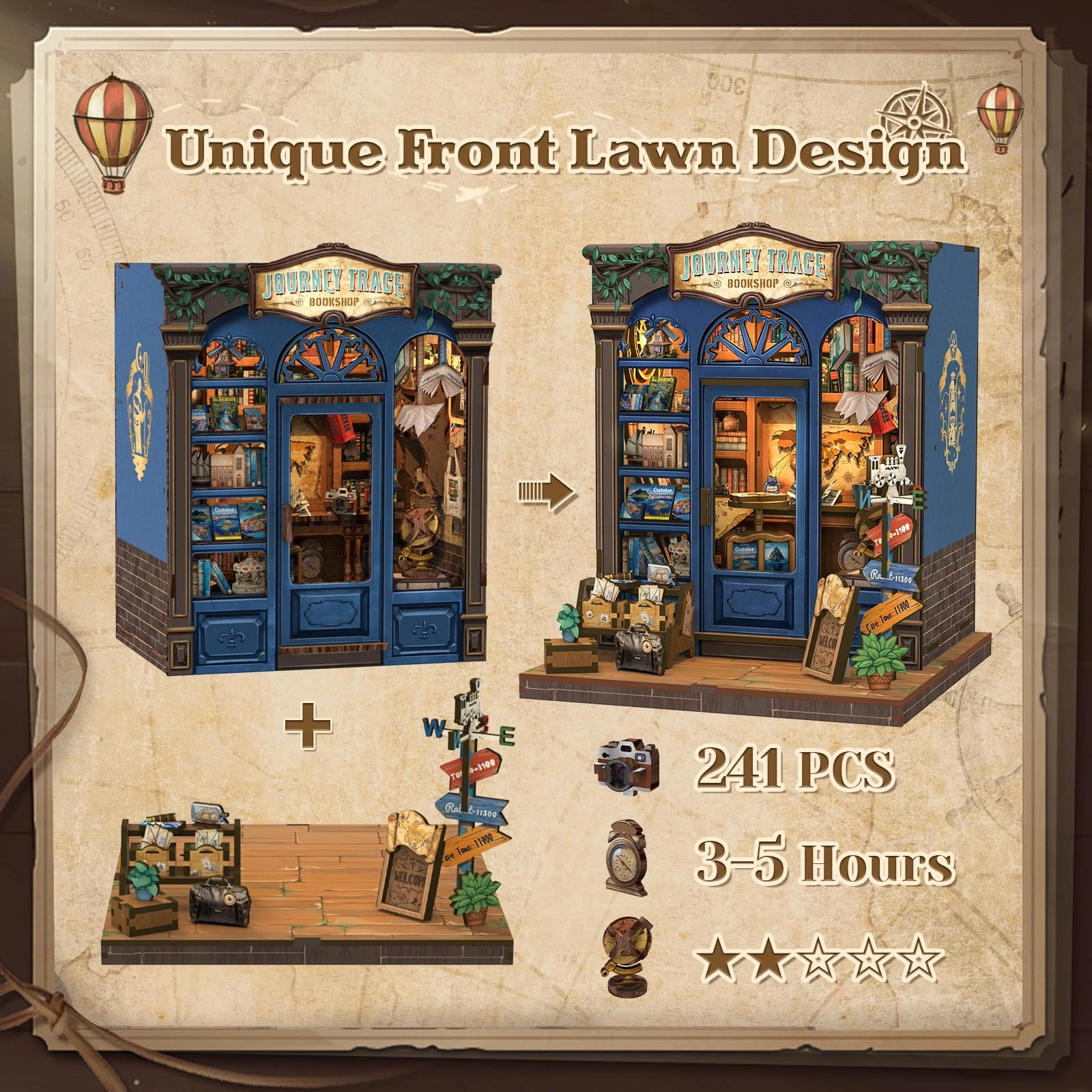 Book Nook Kit - Movie 1:24