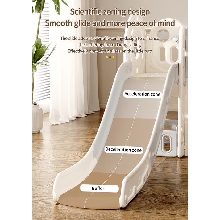 Kids Playhouse With Slide - Indoor and Outdoor Use Durable Construction