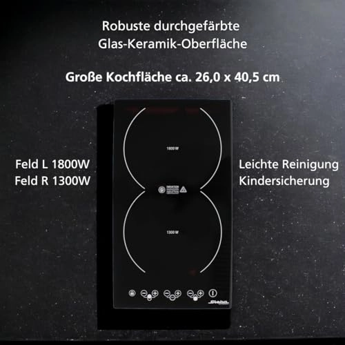 IK 200 - 2 zone(s) 24 x 40.5 cm