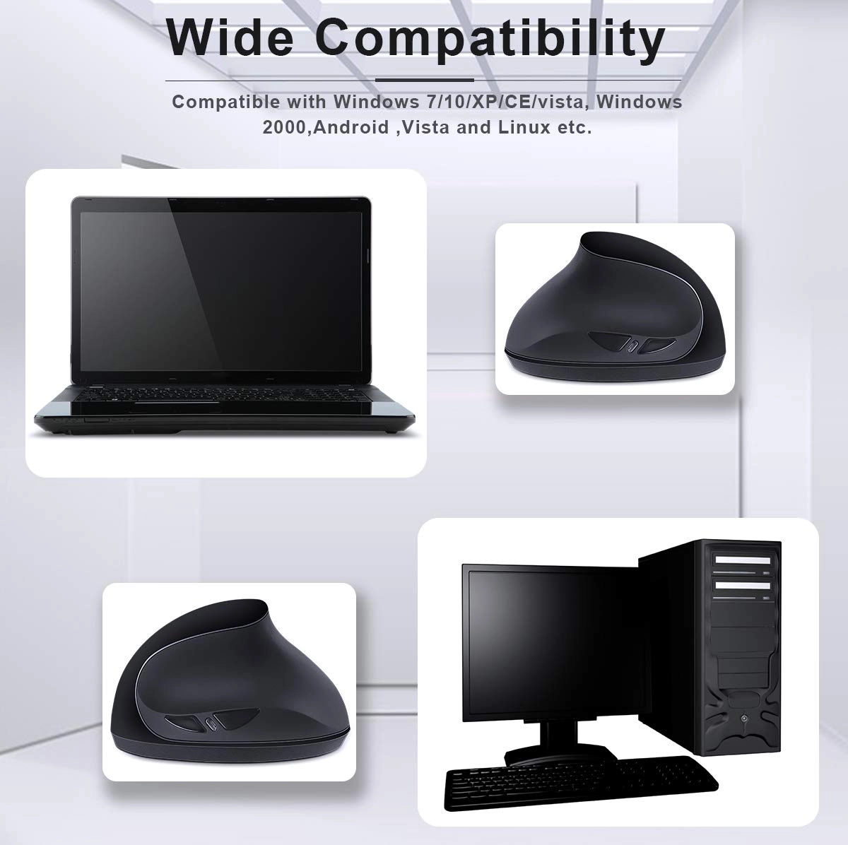 Left-Handed Mouse - Wireless