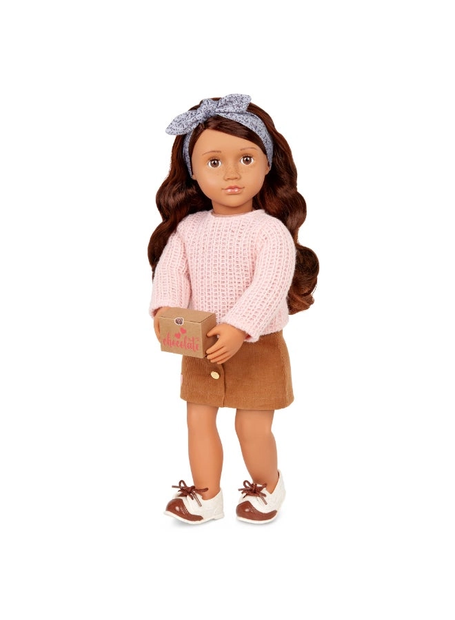 Coco Deluxe Chocolate Fashion Doll Playset - 18-inch Multicolor Ages 3+