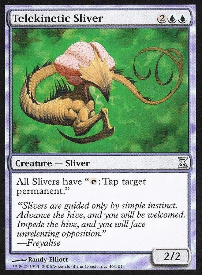 Magic: the Gathering Telekinetic Sliver - Time Spiral