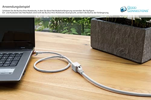 Cat.6 Ethernet LAN Patch Cable Extension - 2 m