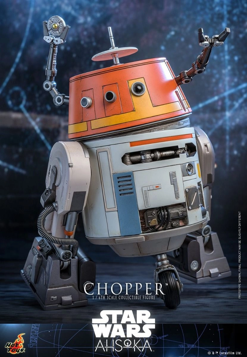 Chopper - Star Wars Ahsoka collectible series - Sixth Scale LED light-up