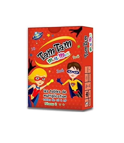 Tam Tam Safari - CP Lv 2 + Multimax Multiplication Tables - Lv 2 + Decaps (French)