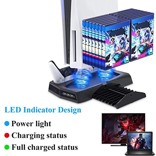 PS5 Vertical Cooling Fan Stand - USB