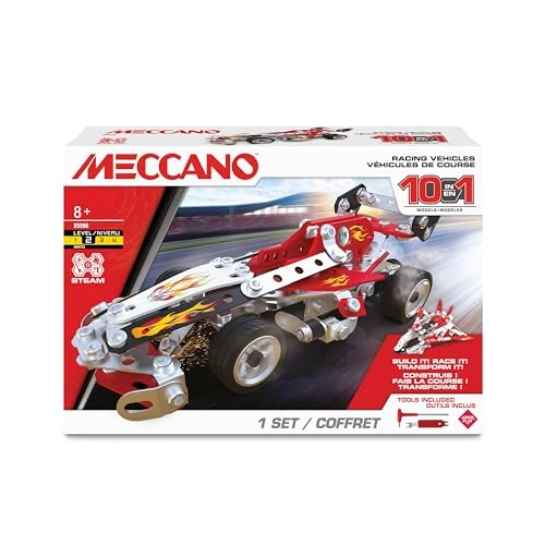 Racing Vehicle Set - 10-in-1 225 pcs