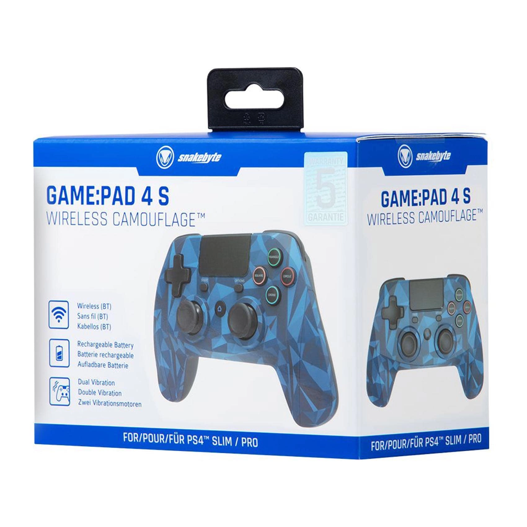 GAME: PAD 4S - BUBBLEGUM CAMO PS4