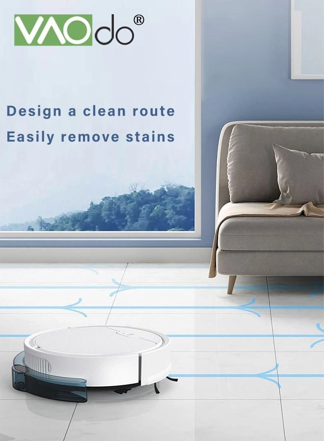 Robot Vacuum - With Mop Lidar Navigation