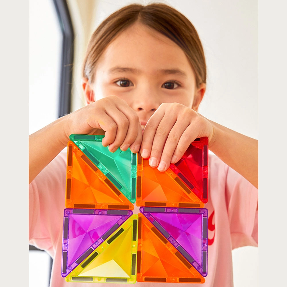 Colourful Magnetic Tiles CT1211 - 100pcs