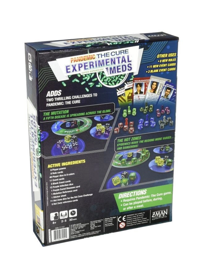 Pandemic: The Cure - Experimental Meds