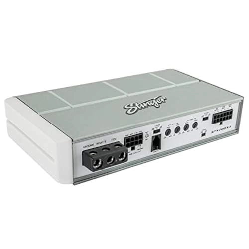 Stinger SPX700X4 - Micro 4 Channel 700 Watt Powersports Amplifier for Motorcycles, ATV, Marine and Mobile Applications