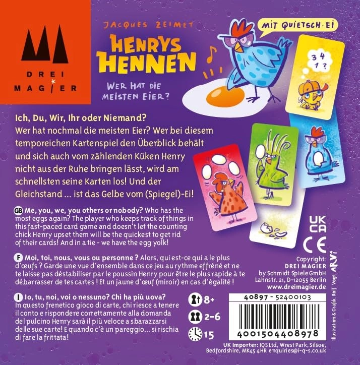 Henrys Hennen - Card Game