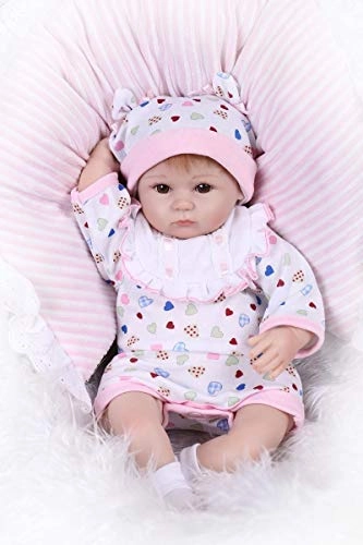 Reborn Baby Doll - 17 Inch Silicone Vinyl Ages 3+