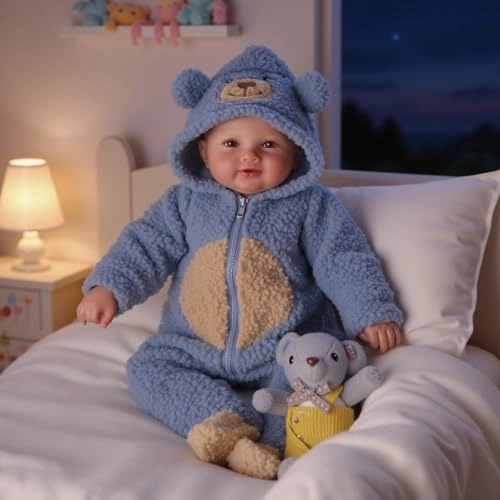 Benson Reborn Baby Doll - 20-Inch Vinyl Cotton Ages 3+