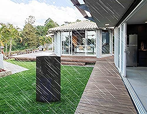 Portable Air Conditioner Cover - 420D Waterproof Black