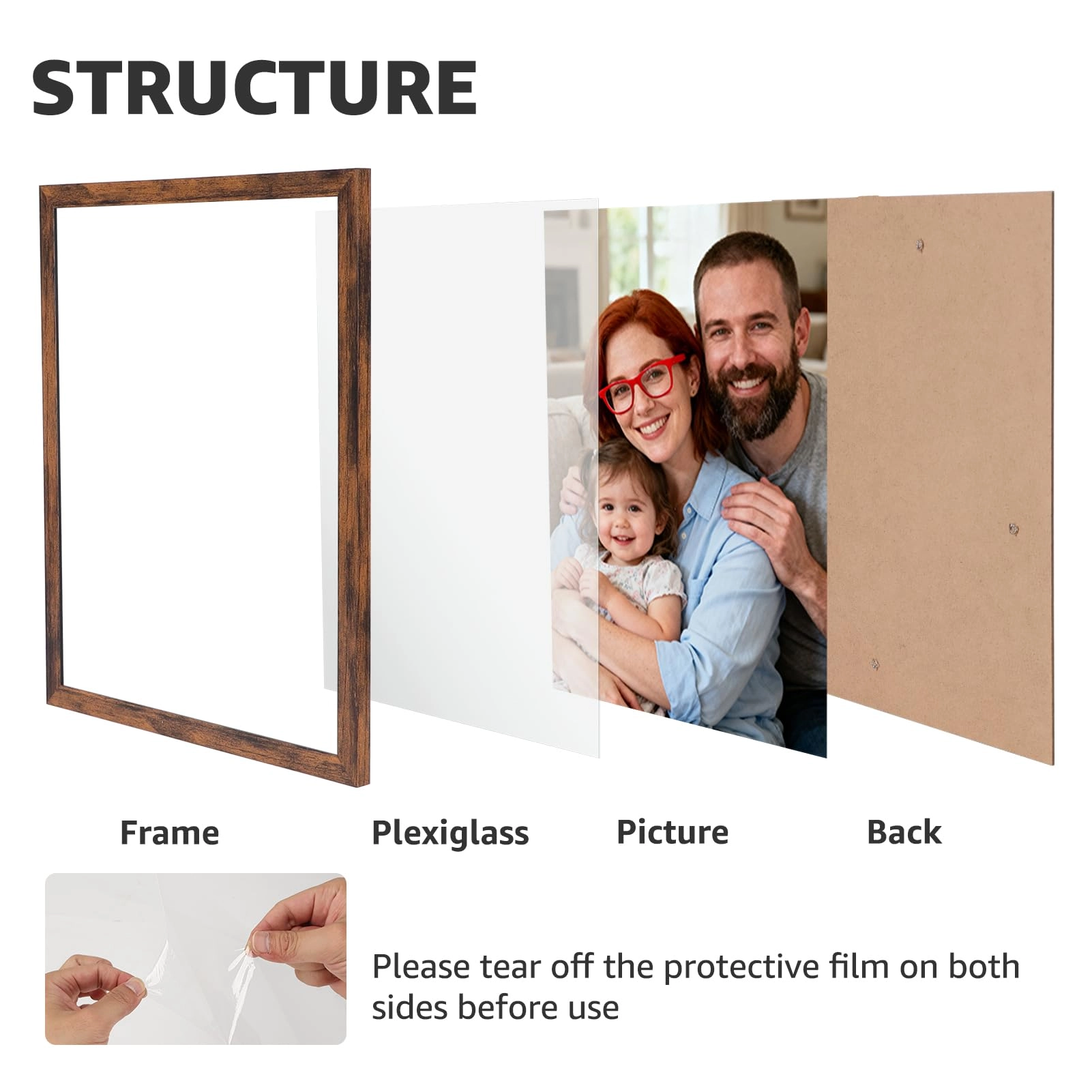 Picture Frame Set - 8.5x11