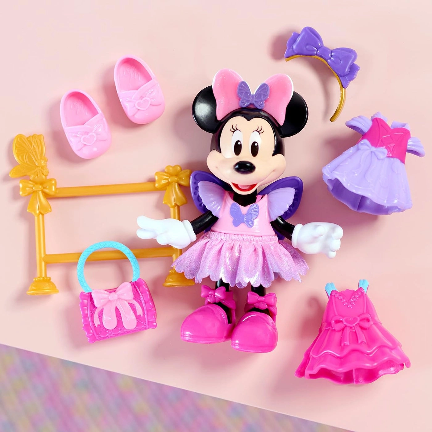 Minnie Mouse Fabulous Fashion Ballerina Doll - 6-inch Plastic Ballet Ages 3+