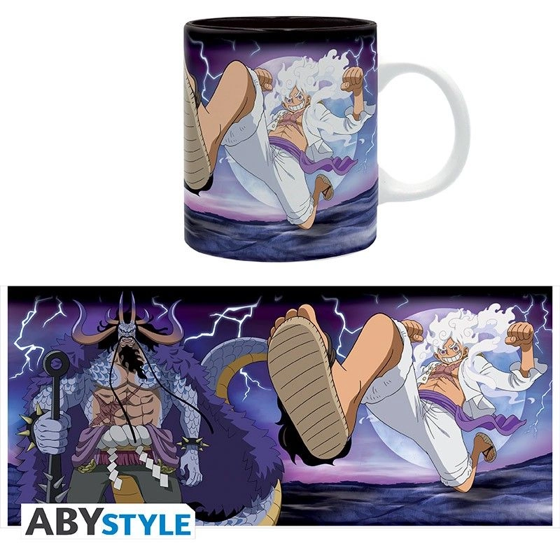 One Piece Luffy Vs Kaidou Heat Change Mug - 460 ml
