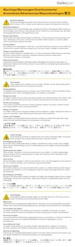 USBAUB1BK USB-A to Micro-B 0.3m