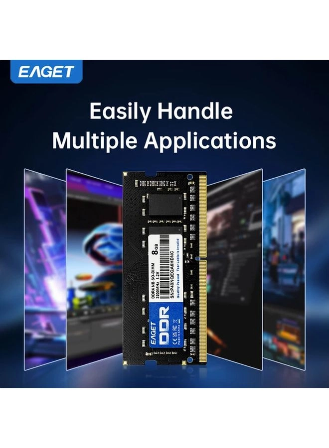 Laptop Memory - 8GB 3200MHz SODIMM DDR4