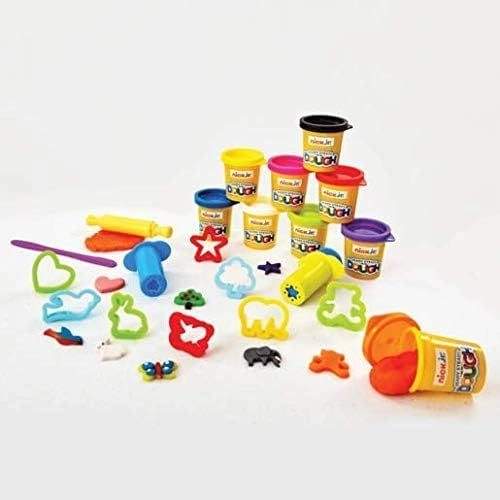 Ready Steady Dough Nick Jr Lots Of Pots - 3+ years 9 pcs
