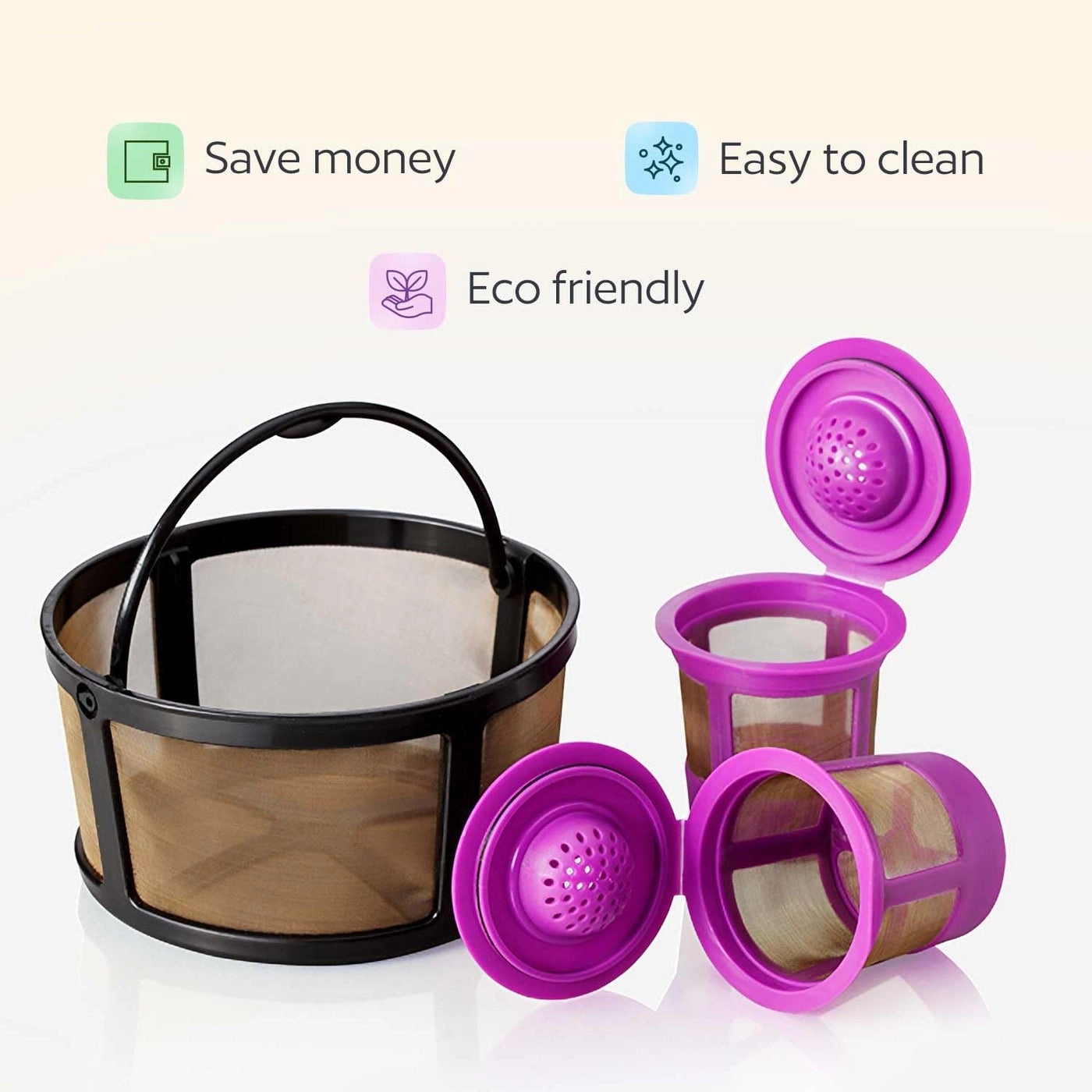 K-Duo Coffee Filter + Reusable K-Cups - 2