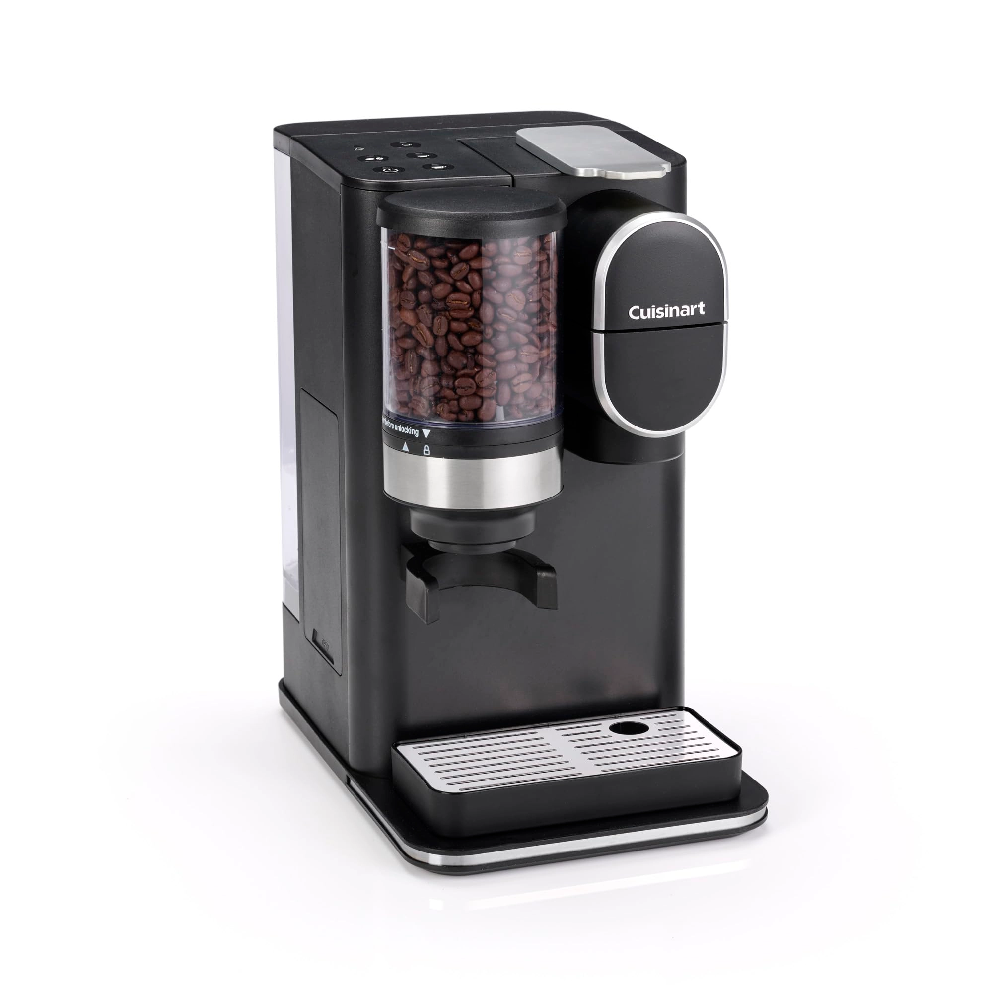 One Cup Grind & Brew - 1.35L 3 Cup Sizes Integrated Grinder