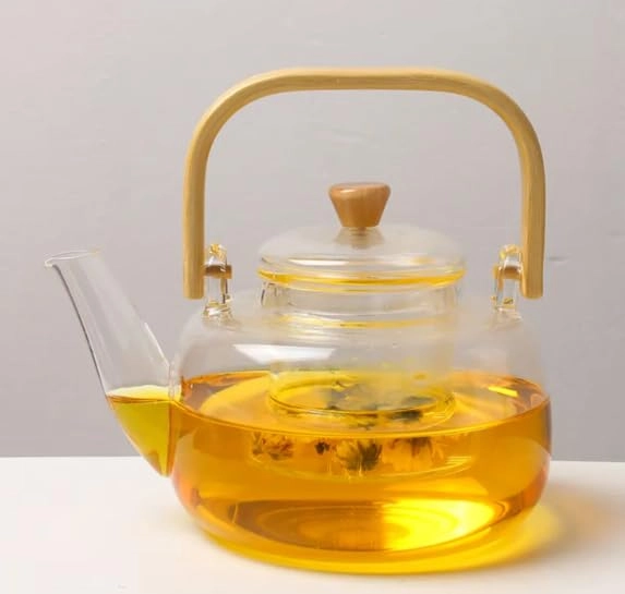 Glass Teapot - Glass 900ml + Mug