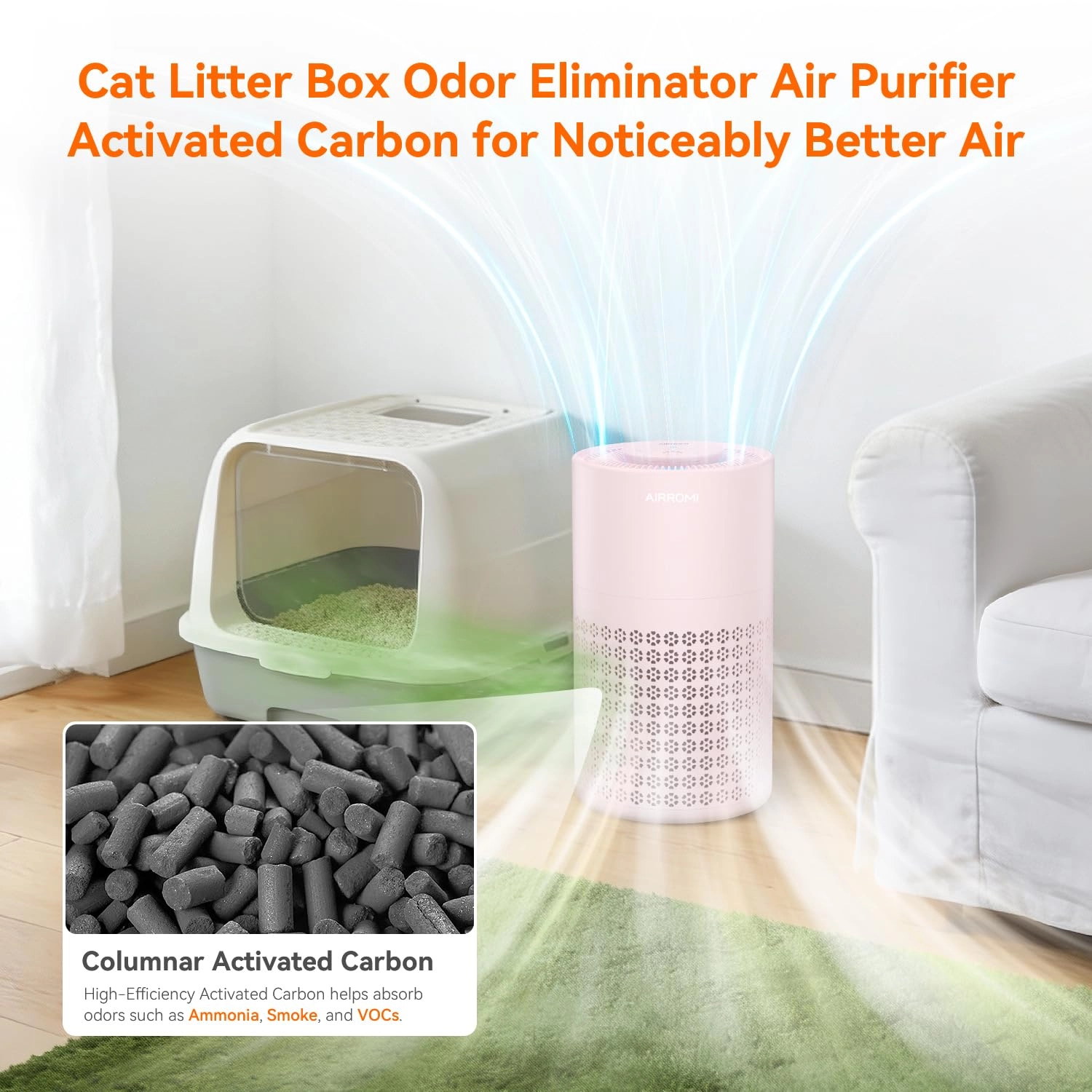 A2001 - Beige HEPA 3in1 Filter