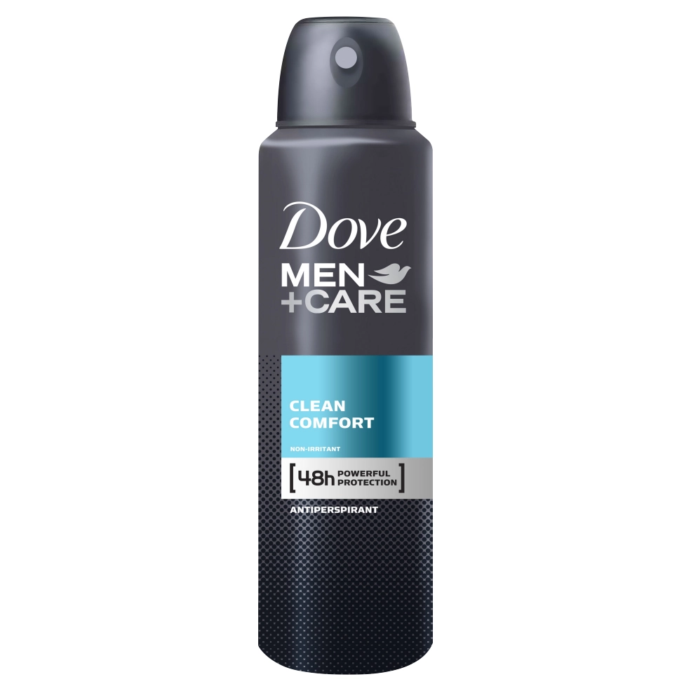 Dove Men+Care Clean Comfort Deo Spray - 2 x 150ml
